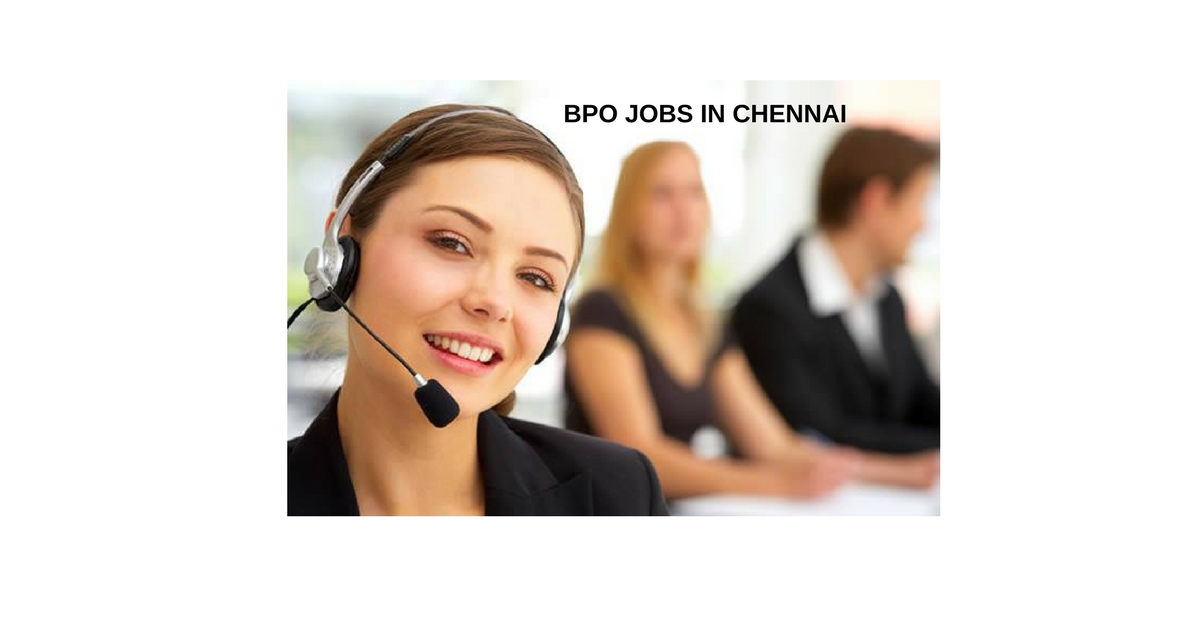 Non voice job opening in chennai