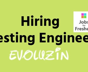 Testing Engineer