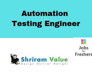 Automation Test Engineer